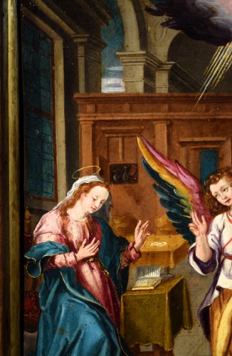 Annunciation Flemish Master of 17 th century - Louis XV